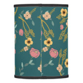 Japanese cherry blossom flowers on a lamp shade (Back)