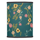 Japanese cherry blossom flowers on a lamp shade (Front)