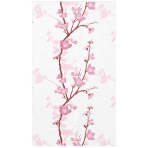 Japanese cherry blossom, gentle pink flower,girly, tablecloth