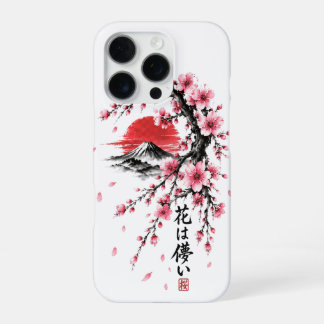Japanese Cherry Blossom Mount Fuji Phone Case