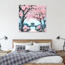 Japanese Cherry Blossom Pagoda