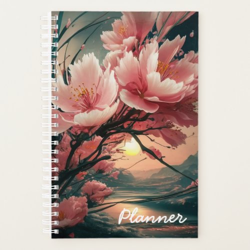 Japanese Cherry Blossom  Planner