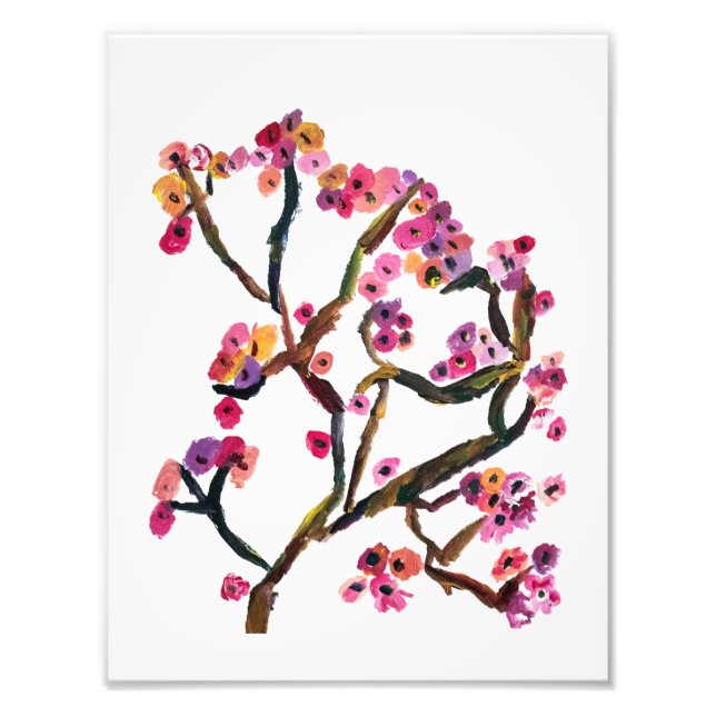 Japanese Cherry Blossom Print (Front)