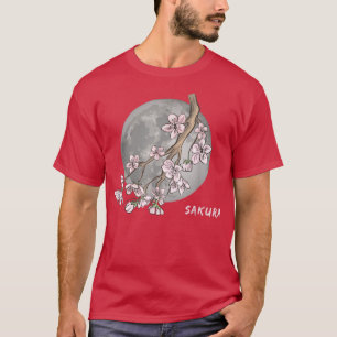 Japanese Cherry Blossom Sakura T-Shirt