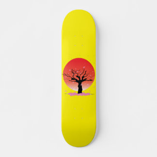 Japanese Cherry Blossom Skateboard