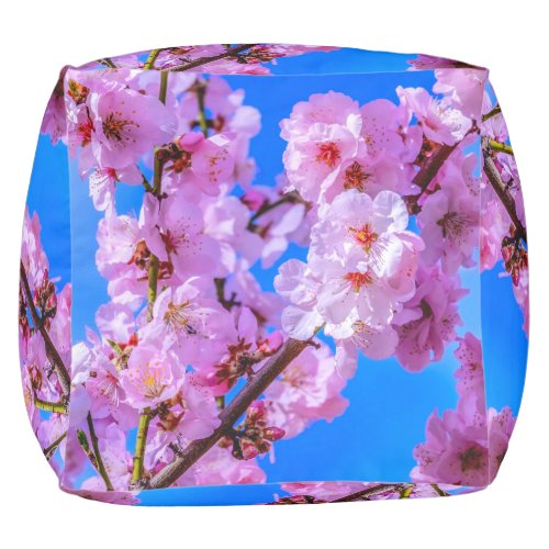 Japanese Cherry Blossoms 13  Pouf