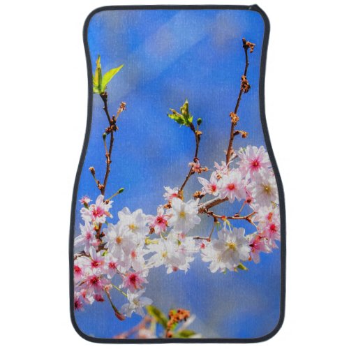 Japanese Cherry Blossoms 17    Car Floor Mat