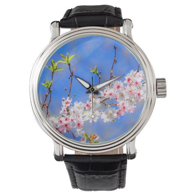 Japanese Cherry Blossoms 17    Watch (Front)
