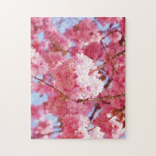 Japanese Cherry Blossoms Jigsaw Puzzle