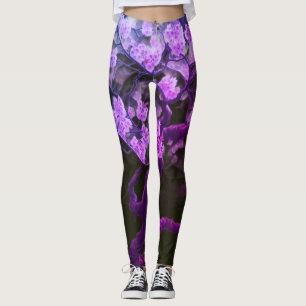 Japanese Cherry Blossoms Pair of Customized Modern Leggings