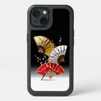 Japanese Cherry Fans Iphone 13 Case by FantasyCases at Zazzle