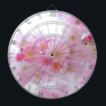 Japanese Cherry Tree Blossom Dart Board<br><div class="desc">This design features an image of the blossoming flowers on a Japanese cherry tree (known in the Japanese language as "sakura"). In Japan, the cherry tree is seen as a symbol of the ephemeral nature of life, because it blooms only for one or two weeks every year. This idea is...</div>