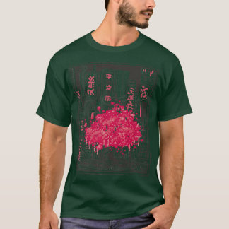 Japanese Cherry Tree Blossom Japan City Sakura  T-Shirt
