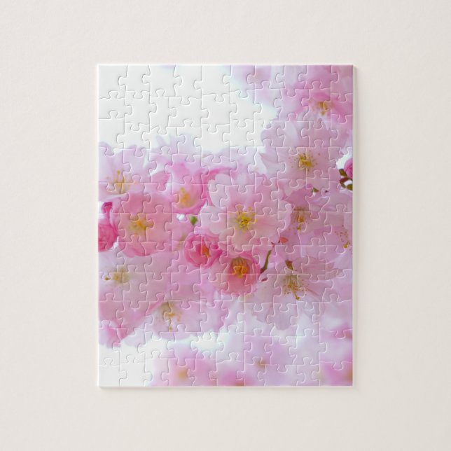 Japanese Cherry Tree Blossom Jigsaw Puzzle (Vertical)