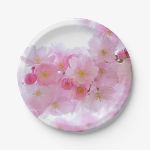 Japanese Cherry Tree Blossom Paper Plates