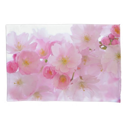 Japanese Cherry Tree Blossom Pillow Case