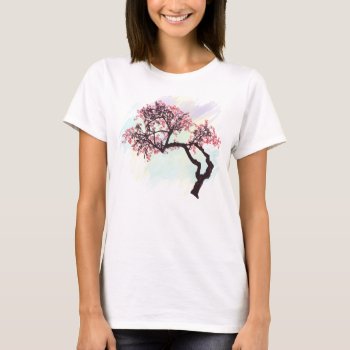 Japanese Cherry Tree Blossom T Shirt by gidget26 at Zazzle