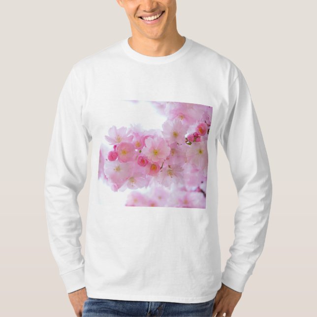 Japanese Cherry Tree Blossom T-Shirt (Front)