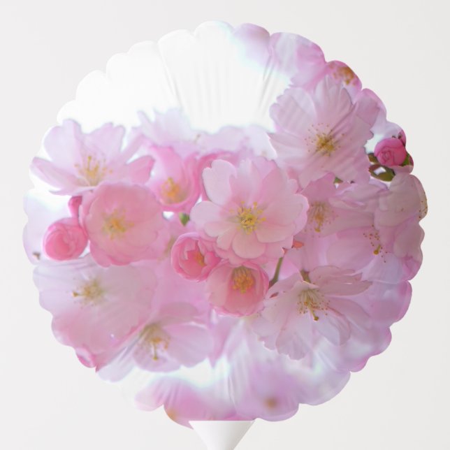 Japanese Cherry Tree Flower Balloon (Back)