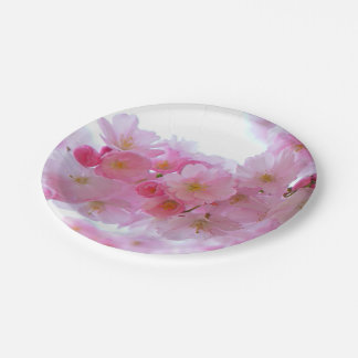 Japanese Cherry Tree Flower Paper Plates