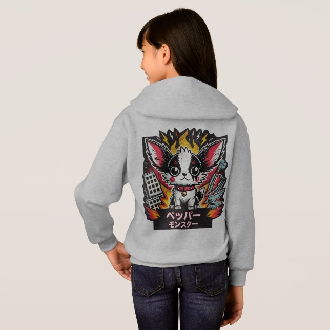Japanese Chihuahua Monster Hoodie (Back Full)