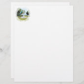 Japanese Chin and Macaw (Front/Back)