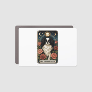 Japanese Chin Car Magnet