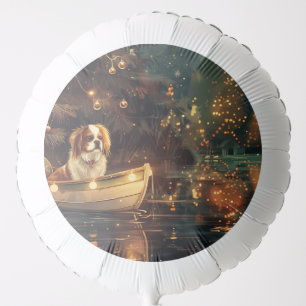 Japanese Chin Christmas Festive Voyage Balloon