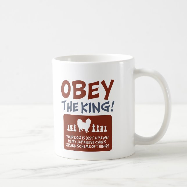 Japanese Chin Coffee Mug (Right)