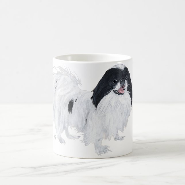 Japanese Chin Dog Coffee Mug (Center)