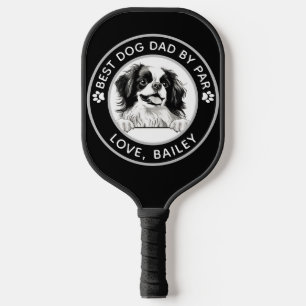 Japanese Chin Dog Personalized Pickleball Paddle