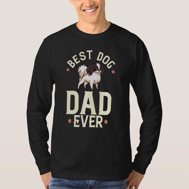Japanese Chin Dog Puppies Owner T-Shirt (Front)