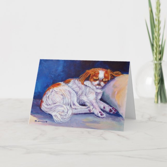 Japanese Chin Greeting Cards (Front)