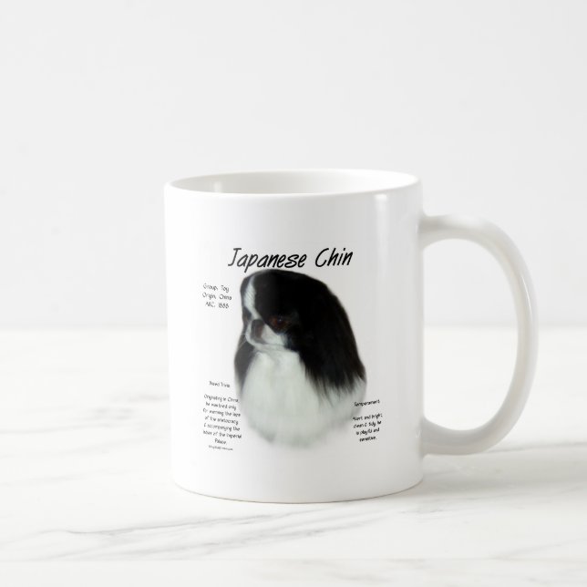 Japanese Chin History Design Coffee Mug (Right)