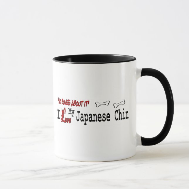 Japanese Chin (I Love) Mug (Right)