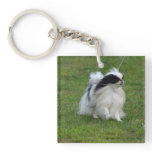 Japanese Chin Keychain