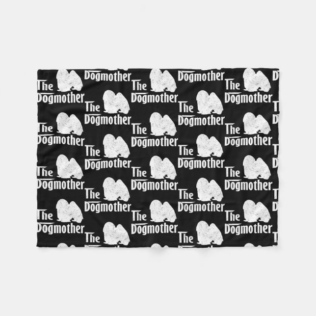 Japanese Chin Lover Gifts Dog Mom Mother's Day  Fleece Blanket (Front (Horizontal))
