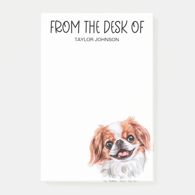 Japanese Chin Lover Notes (Front)