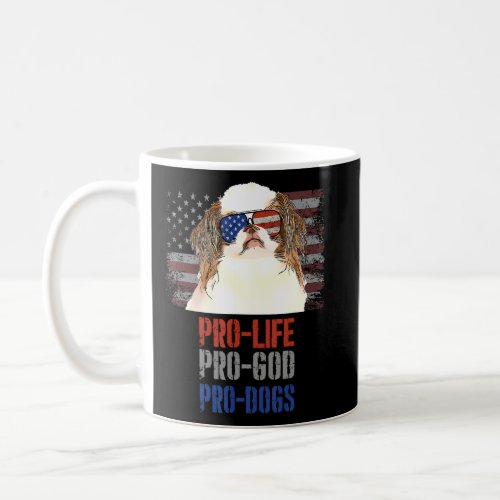 Japanese Chin Pro Life Pro God Pro Dogs  Coffee Mug