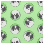 Japanese Chin Puppy Painting Original Pet Dog Art Fabric