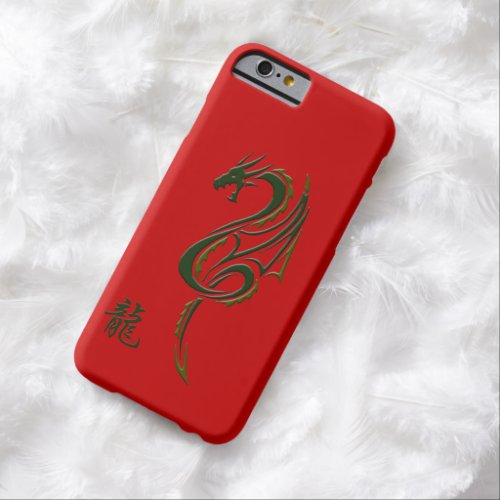 JapaneseChineseAsian Dragon Art Barely There iPhone 6 Case