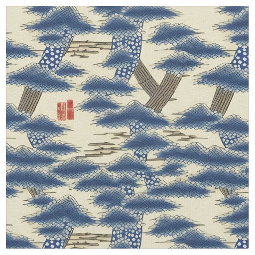 Japanese Chinese Traditional Pattern Fabric