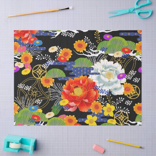 Japanese chiyogami tissue paper