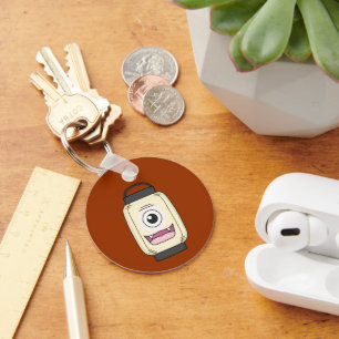 Japanese Chochin-obake (Paper Lantern Ghost) Keychain