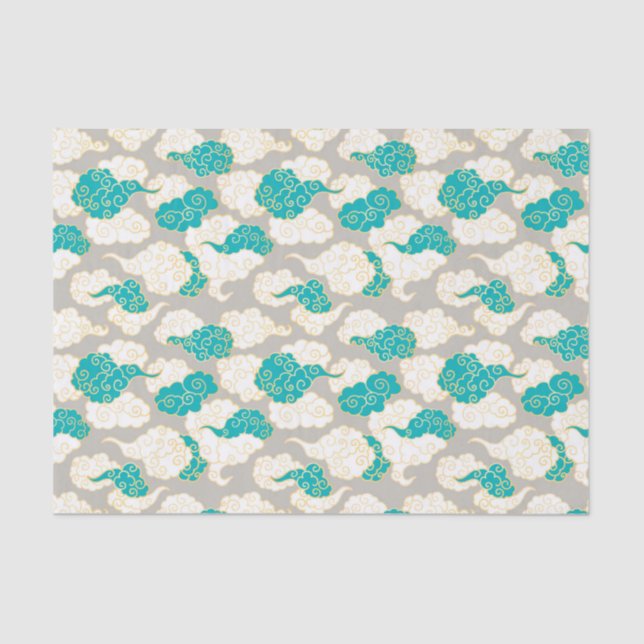 Japanese Clouds Tissue Paper (Front)