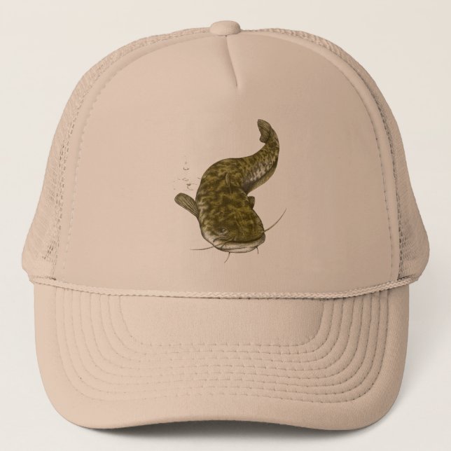 Japanese common catfish trucker hat (Front)