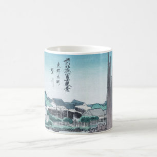 Japanese Construction Woodwork Ukiyo-e by Hokusai Coffee Mug