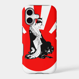 Japanese Contemplation Thinking of You iPhone 17 Case