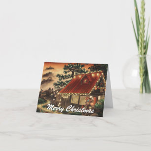 Japanese Countryside Holiday Card