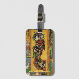 Japanese Courtesan Oiran by Vincent van Gogh Luggage Tag